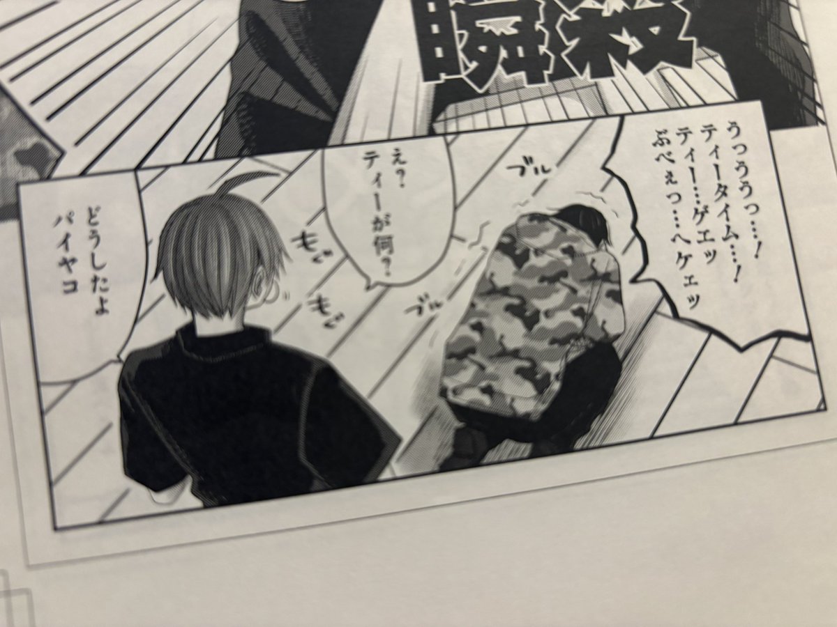 コミックス作業も終盤でございます🐥
これは「ここのヤコパイって本当に泣いてるんですか…😰?」とヤコパイをガチで心配した担当さんにゲェッNG出されかけたシーン