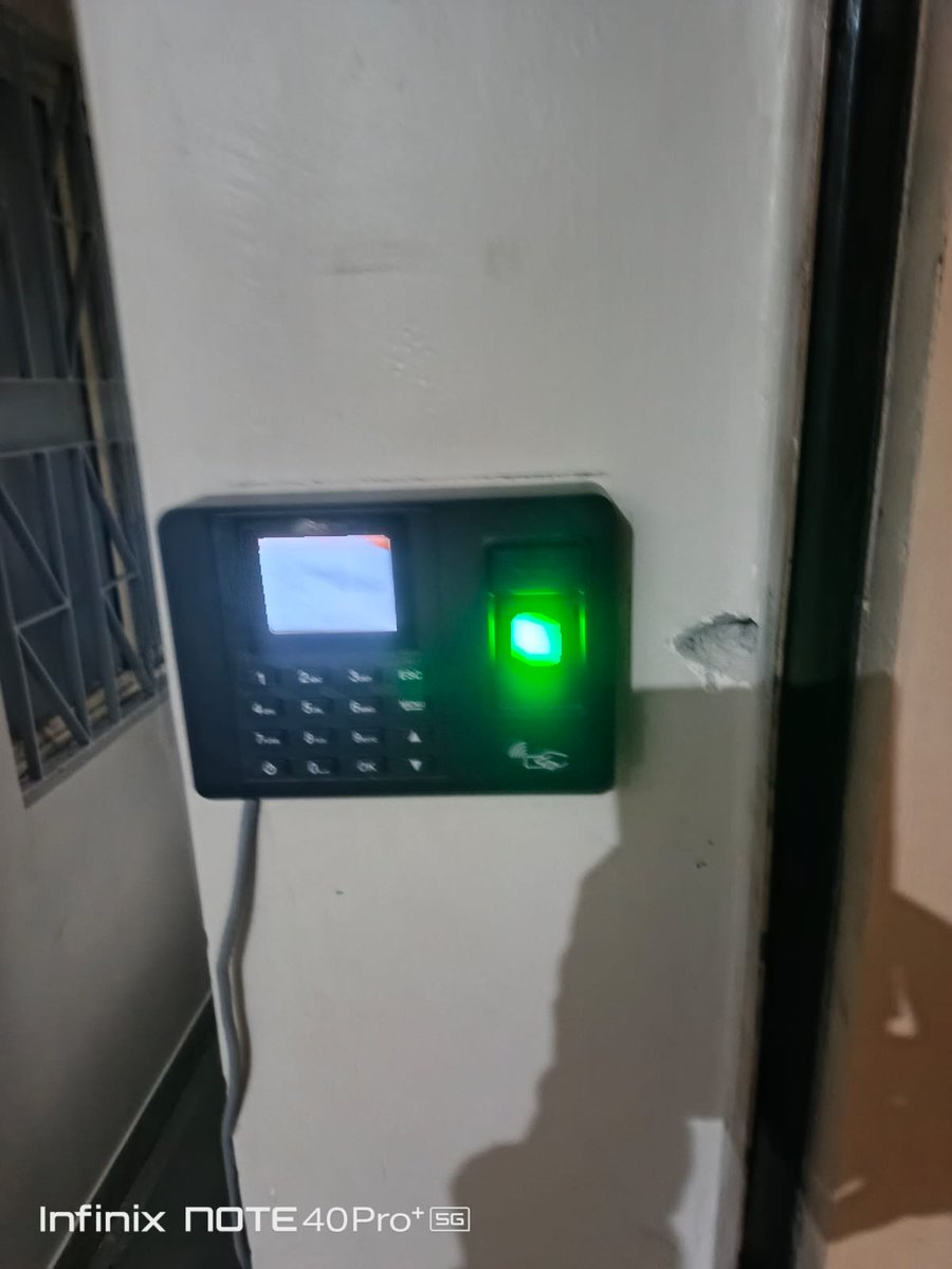 realbiometric's tweet image. We have successfully done  biometric attendance machine with an electronic door lock system in the office by our experienced technician.

Visit Us:- realtimebiometric.in
Contact Us:- 9319502447

#realtimebiometric #biometricattendancesystem #securityproduct #electronicdoorlock