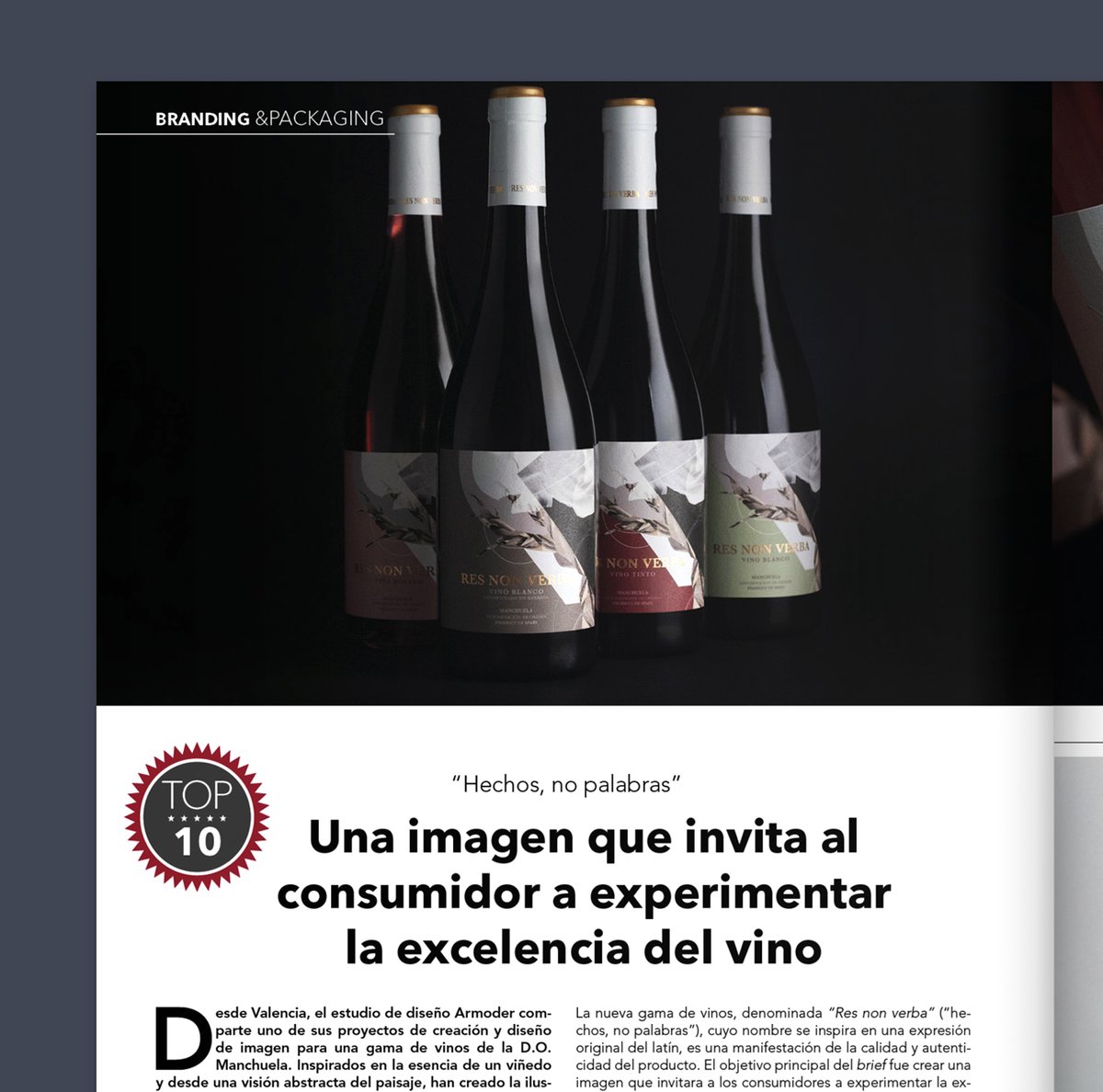armoder1's tweet image. ¡Qué honor cerrar el 2024 siendo parte de los Top 10 diseños del año según @RevistaInfopack! Gracias por destacar nuestro proyecto.

#armoderdesign #packagingdesign #RevistaInfopack
#labeldesign

acortar.link/iskPbN