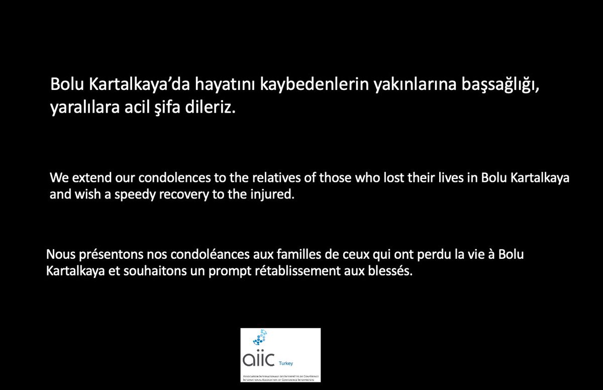 AIIC TURKEY (@aiicturkey) on Twitter photo 