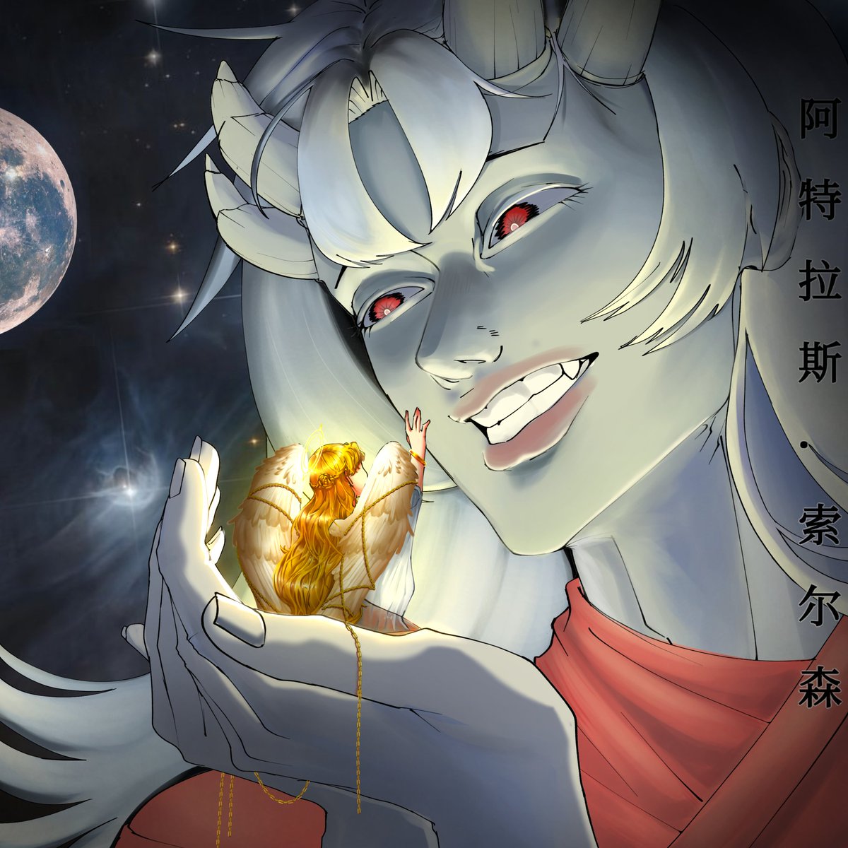 Aoi_Fubuki_'s tweet photo. A Collab with one of my artist friends https://t.co/D3SRhKrMjJ