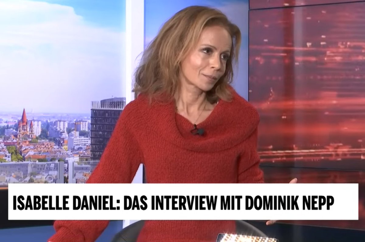 Eine geifernde und irrational angriffslustige Moderatorin gegen einen souverän argumentierenden Dominik Nepp. 
Ein Skandal !
Isabelle Daniel in den widerlichen Fußstapfen von Armin Wolf. 😡