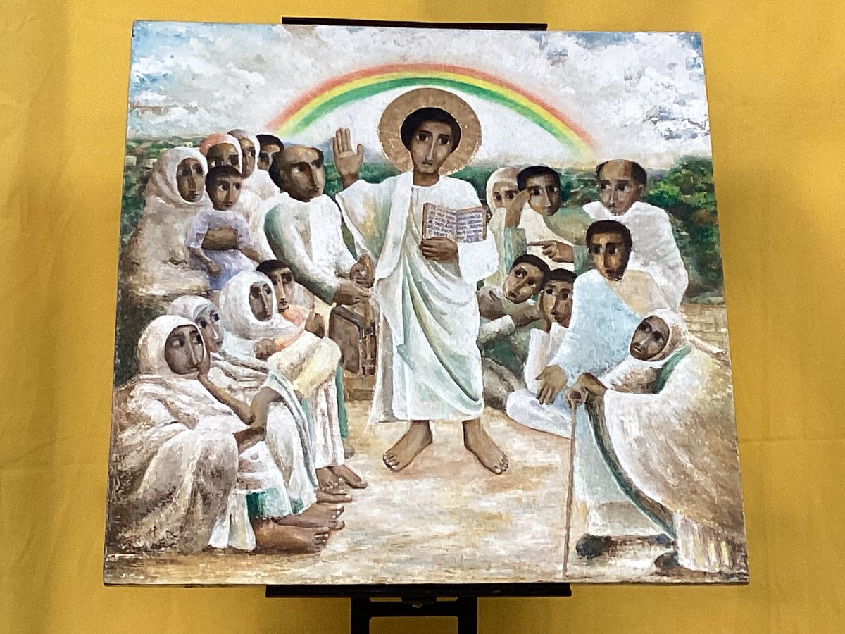 ourladyqop's tweet photo. I had the honour of viewing the incredible Year of Jubilee Icon at St Gregory’s Catholic Primary in Smethwick, part of our Emmaus family of schools. What an amazing opportunity for peaceful prayer and reflection. #OLQPRE #OLQPCSTHumanDignity #BhamJubilee https://t.co/xLOBSbyY96