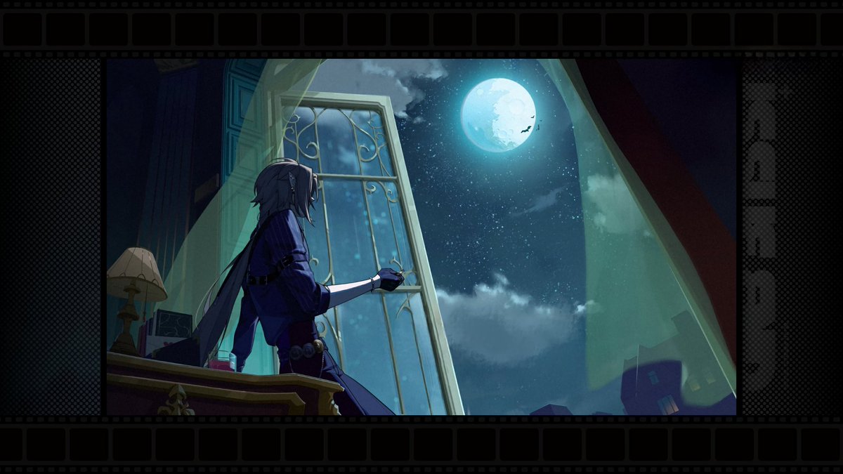 hasumines's tweet photo. that one scene in lycaon agent story but I edited the bubble chat out for ppl that wants to use it as wallpaper like I do... #hugovlad https://t.co/r4UKPrtAPz