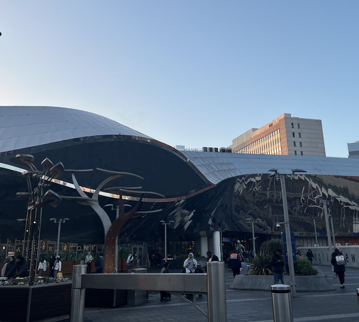 Plenty of symbolism of ongoing #changemanagement in Birmingham this morning! Great to be back in this brilliant City. 🙌🏼