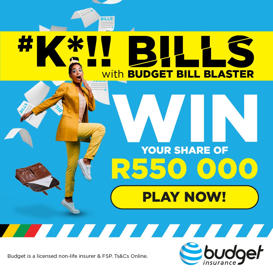 Bills getting in the way of your fresh start to the year?

Enter the Bill Blaster competition and stand a chance to win your share of R550 000 to slash those bills.

1. Like this post.
2. Reshare and tag a friend who could use the cash.
3. Play the game and enter the competition