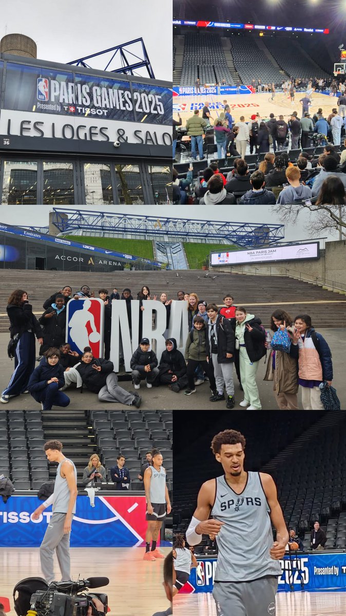 Lycée-Collège Jules-Ferry Paris (@lyceejulesferry) on Twitter photo L'AS basket du <a href="/LyceeJulesFerry/">Lycée-Collège Jules-Ferry Paris</a> très honorée d'être invitée à l'<a href="/Accor_Arena/">Accor Arena</a> par l' <a href="/Academie_Paris/">Académie de Paris</a> et la <a href="/mairiedeparis/">mairiedeparis</a> pour assister à l'entraînement des <a href="/spurs/">San Antonio Spurs</a> et rencontrer <a href="/wemby/">Wemby</a> ! Un moment fort en émotion pour les passionnés de basket ! Merci 😊 L'AS basket du <a href="/LyceeJulesFerry/">Lycée-Collège Jules-Ferry Paris</a> très honorée d'être invitée à l'<a href="/Accor_Arena/">Accor Arena</a> par l' <a href="/Academie_Paris/">Académie de Paris</a> et la <a href="/mairiedeparis/">mairiedeparis</a> pour assister à l'entraînement des <a href="/spurs/">San Antonio Spurs</a> et rencontrer <a href="/wemby/">Wemby</a> ! Un moment fort en émotion pour les passionnés de basket ! Merci 😊