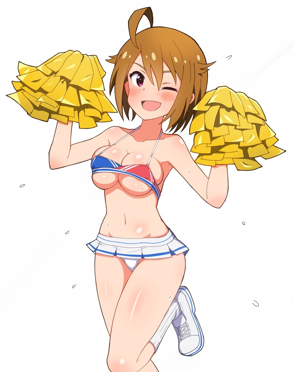 #このタグを見た人は黙ってチアガールを貼る 