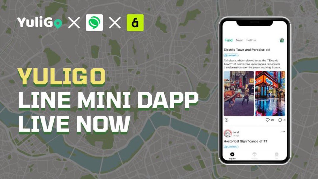 GamefiNaga's tweet photo. #Yuliverse 的迷你应用程序 #YuliGO 已上线 Line #DappPortal,用户参与体验并完成相关任务即可获得 $KAIA 及 $MO 积分奖励。
YuliGO 是 Web3 游戏化社交平台 Yuliverse 生态系统的最新扩展,旨在打造 Web3 版本小红书。
#Kaia 是通讯巨头 LINE 和 Kakao 打造的公链项目。 https://t.co/lFp2bEfK4E