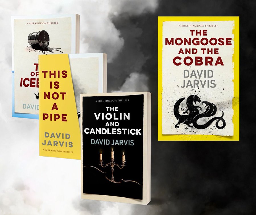 Looking for a thought-provoking thriller series? 
The Tip of the Iceberg amazon.co.uk/dp/B0D1R5P2NK
This Is Not a Pipe amazon.co.uk/dp/B0D5MGTZXC
The Violin and Candlestick amazon.co.uk/dp/B0D54FBVK8
The Mongoose and the Cobra amazon.co.uk/dp/B0DLQV47YV
or direct from <a href="/HobeckBooks/">Hobeck Books</a>