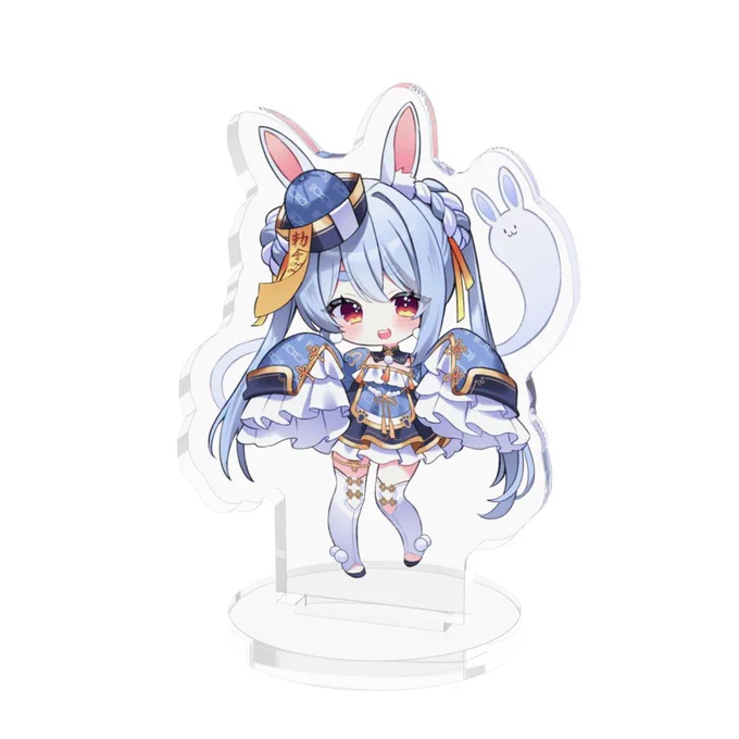 【お知らせ】 BOOTHでOCねみ・ココちゃんのタペストリーや キョンシーぺこらちゃんのアクスタなど公開しました～ リンクはツリーに↓