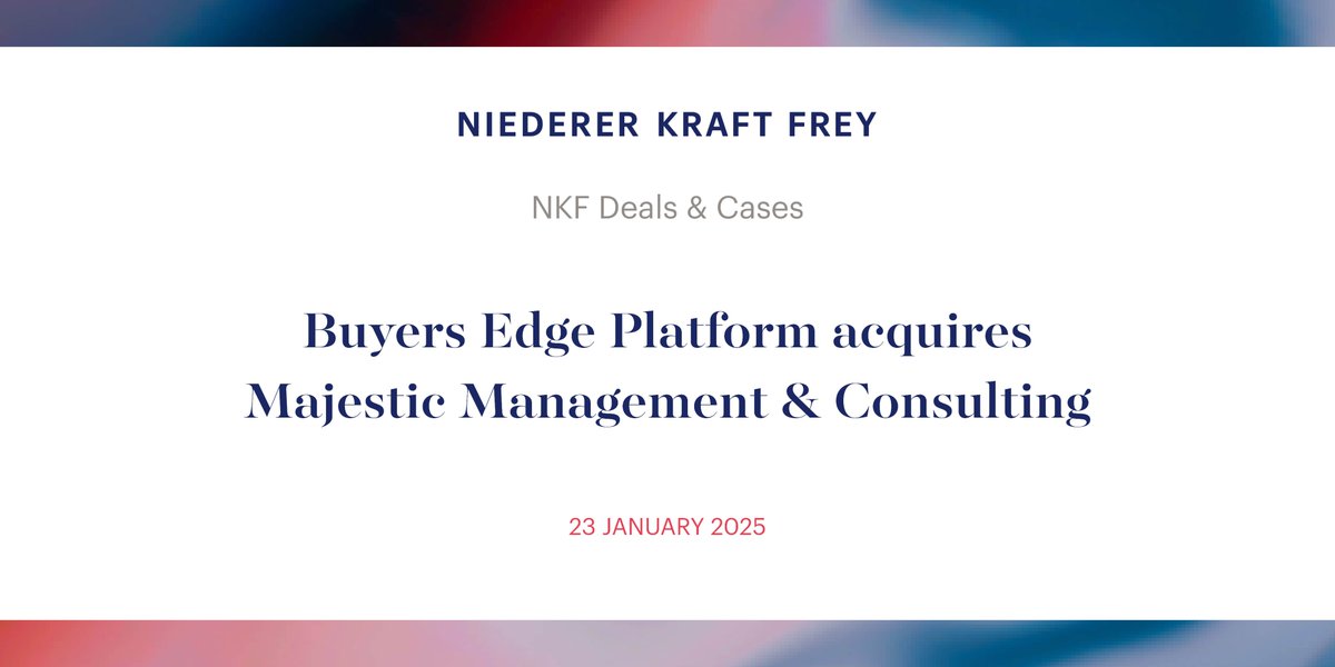 Niederer Kraft Frey tweet media