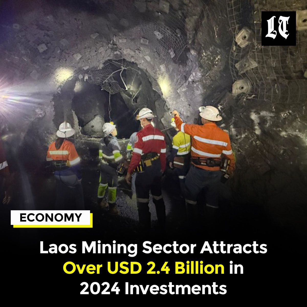Laos’ mining industry attracted nearly USD 2.5 billion in investments in 2024, surpassing annual targets and showcasing the sector’s critical role in driving economic growth.

Read more: buff.ly/4g5nhul
