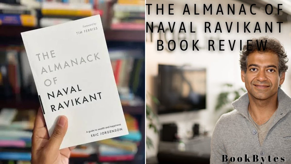 prateekmodi300's tweet image. Book review of Almanak of @naval by @EricJorgenson
youtu.be/8qNUF7rGWIY?si…
@NavalismHQ 
#bookbytes
