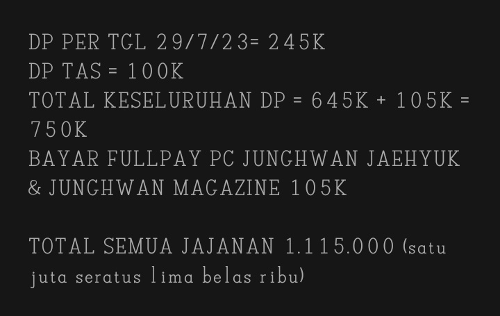 liat nih hasil jajanku ke dia waktu itu😂 segitu masih ada pc yg ga ke packing gue juga udah males co dan berurusan sama dia lagi waktu semenjak dia bilang dan sebarin gue sebagai hnr‼️