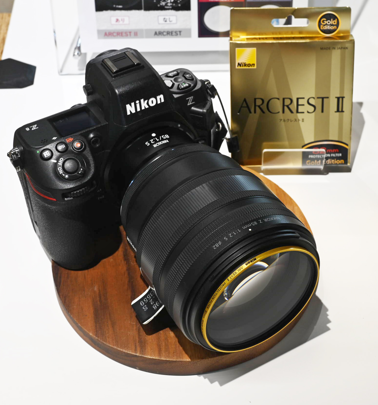 純正品 Nikon ARCREST PROTECTION FILTER 82mm ニコン アルクレスト 送料定形外250円 中古非常に良いNikon レンズフィルター ARCREST PROTECTION