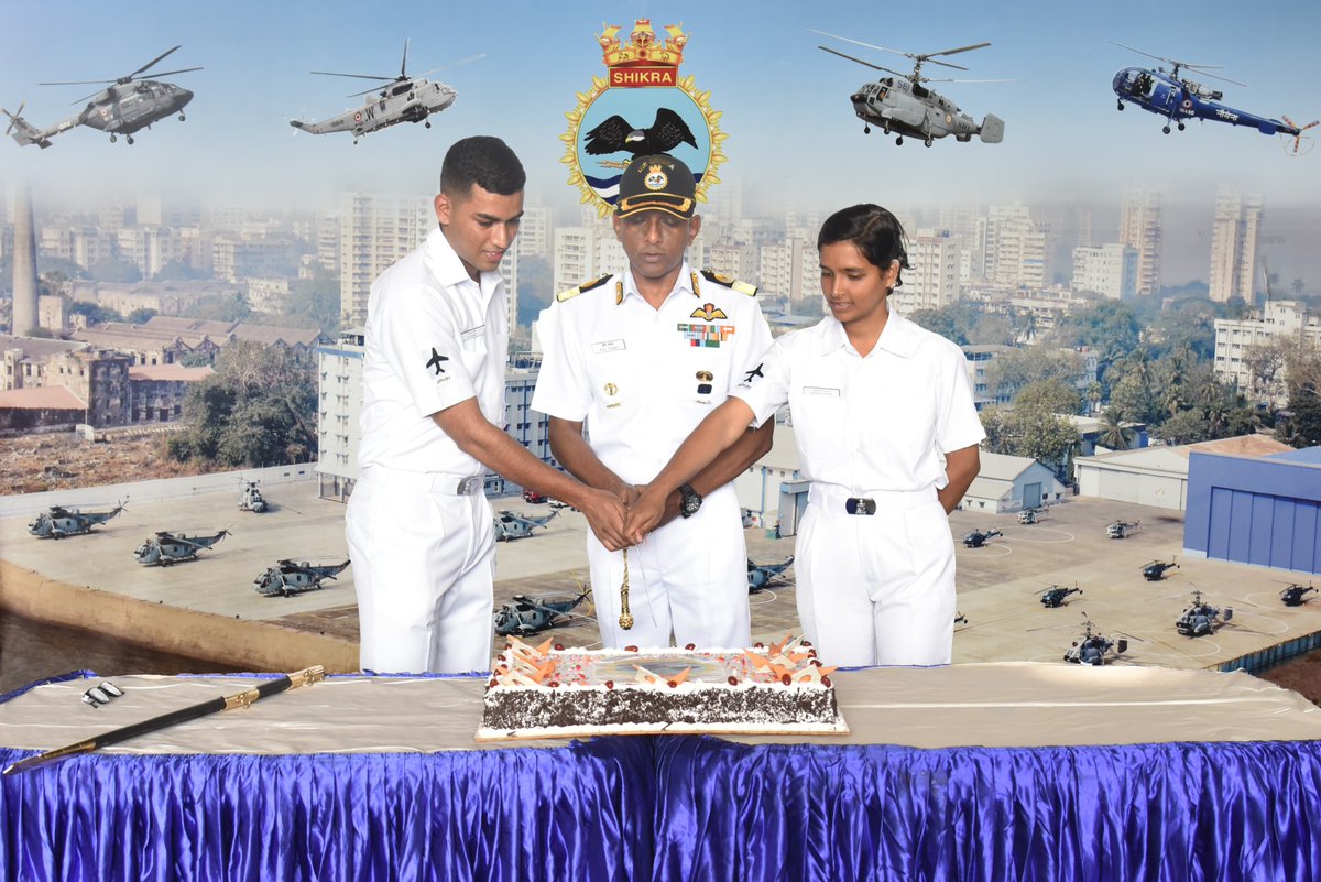 IN_WNC's tweet photo. On 22 Jan 25, #INSShikra celebrated 16 years of outstanding service! 
From #SearchAndRescue missions to crucial support for naval assets at sea, the Spartans have consistently ensured seamless aviation support, bolstering maritime security.

@SpokespersonMoD
@HQ_IDS_India
@indiannavy
@Indiannavymedia
@DefPROMumbai
