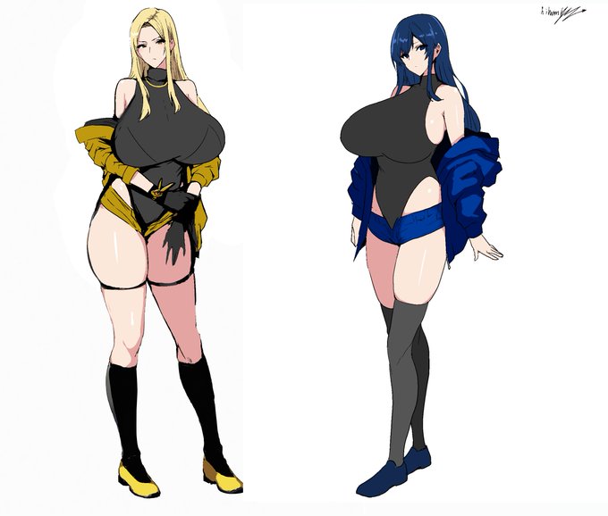 イエローとブルー 