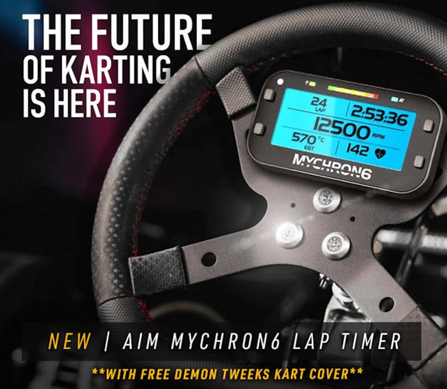 In the high-octane world of #karting, every millisecond makes a difference. That’s why we’re thrilled to introduce the MyChron6 Lap Timer—the latest innovation in performance tracking and optimisation for your kart.

LEARN MORE ⬇️

demon-tweeks.com/uk/aim-motorsp…