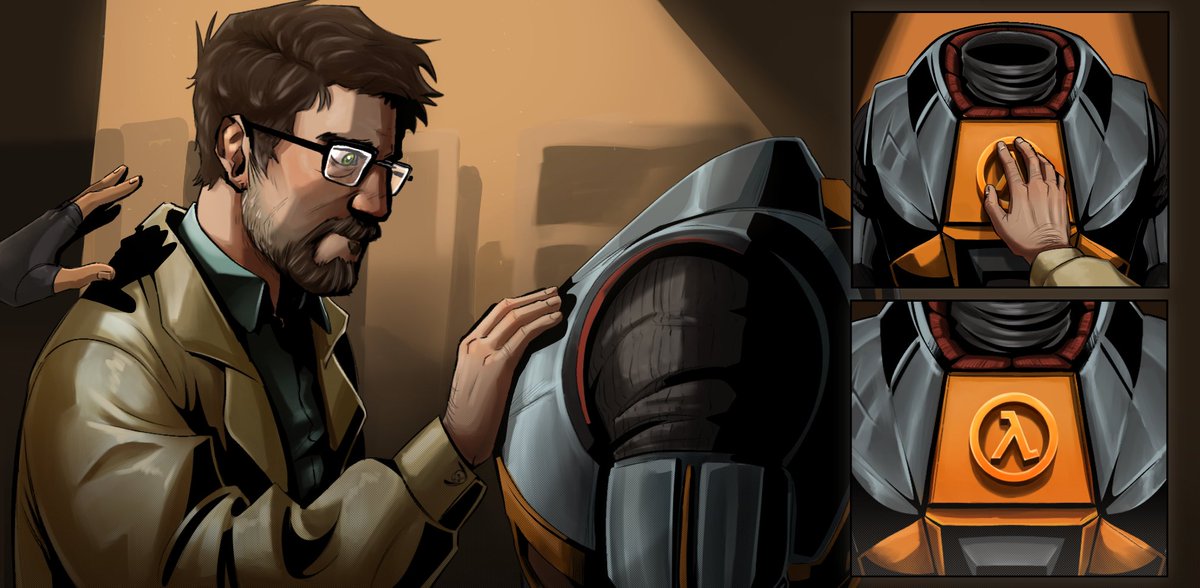 sparkaed's tweet image. + textless and the original drawing before i decided to make it a comic lololol