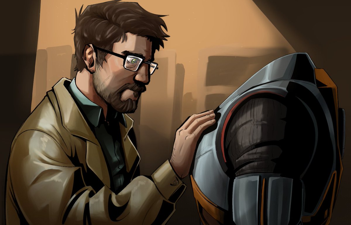 sparkaed's tweet image. + textless and the original drawing before i decided to make it a comic lololol