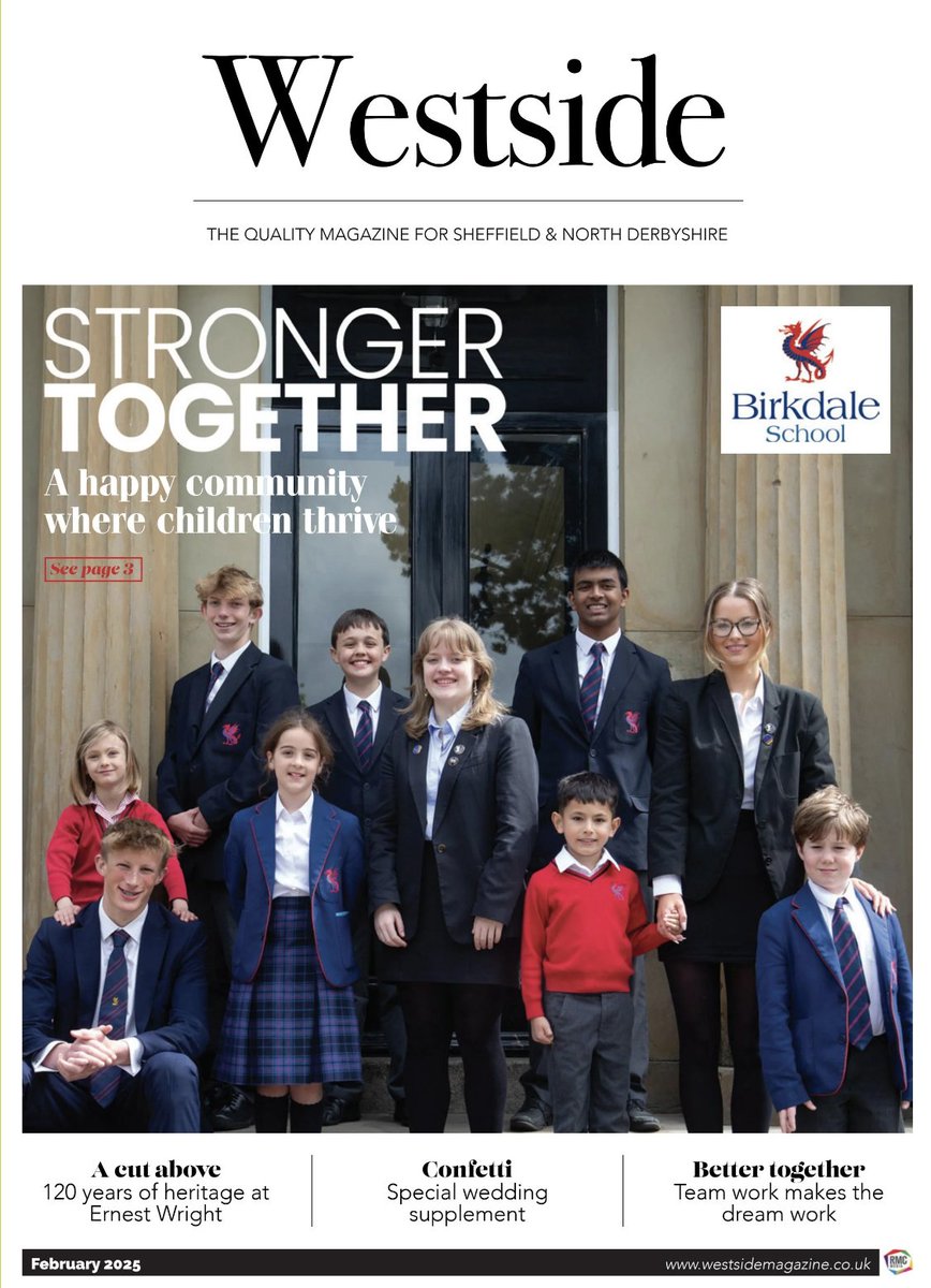 February 2025 issue of Westside Magazine is out NOW 🎉
Stronger together... a happy community where children thrive, a cut above, confetti and better together.
Plus our usual articles on fashion, beauty, motoring and more
Read now👇
rmcmedia.co.uk/magazines/west…