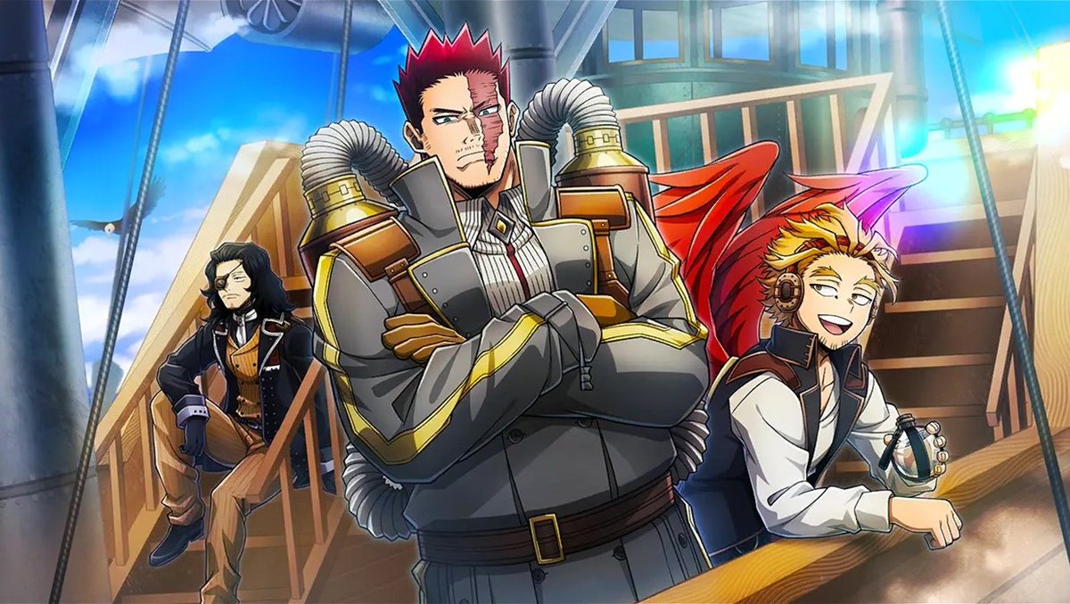 Color_Division's tweet photo. I need the game to drop the lore of this steampunk AU!!! What's going on?!?! https://t.co/TseRSIqFn7