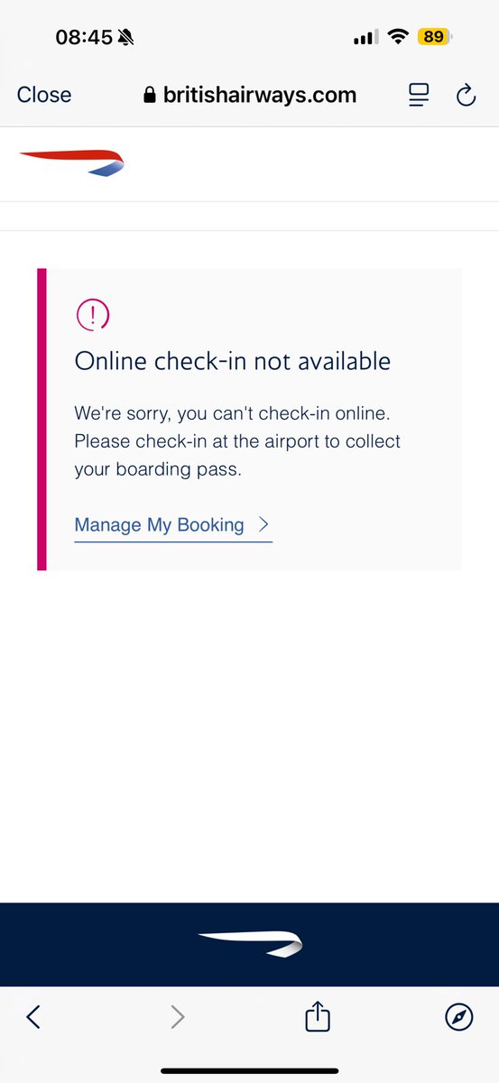 glindahlwise's tweet photo. @British_Airways  Again? https://t.co/4Mc0TvqPNL