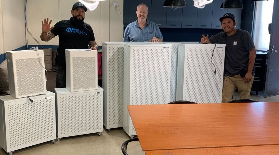 SmartAirFilters's tweet photo. We’re planning to donate air purifiers to Los Angeles, just like we did before for schools in the area. If you know of any organizations or schools affected by the #LAFires that need air purifiers, let us know!

Read more about our previous donation here: https://t.co/guJOoVY340 https://t.co/vctOoFWICw