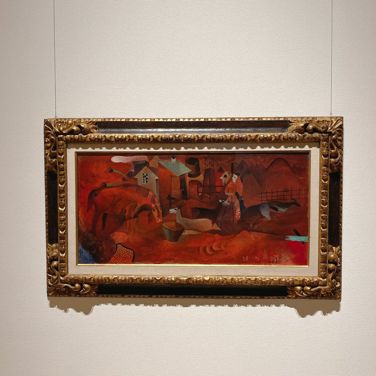 OU_Butler's tweet photo. 「神戸ゆかりの美術館」の「響きあう絵画」展に行ってまいりました
写真は特に好きだった作品（詳細はリプ欄） https://t.co/dMQgqt0S2v