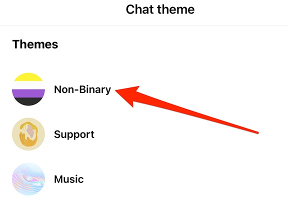 Facebook Messenger supprime son thème "Non-binaire", la même semaine où il devient autorisé sur les réseaux de Meta de qualifier les LGBT+ de "malades mentaux".
404media.co/meta-deletes-t…
