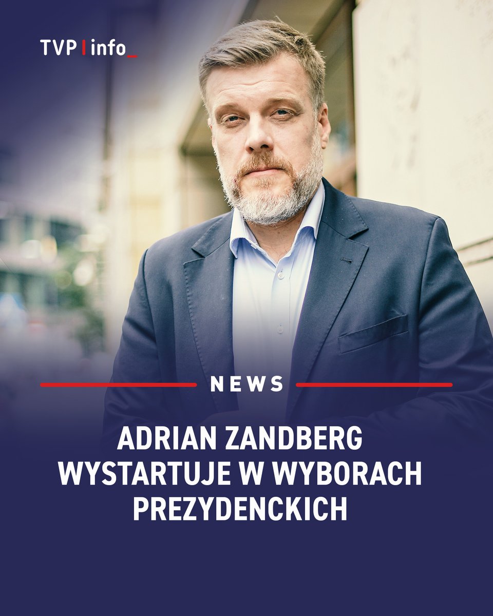 🔵 𝐊𝐎𝐋𝐄𝐉𝐍𝐘 𝐊𝐀𝐍𝐃𝐘𝐃𝐀𝐓 𝐍𝐀 𝐏𝐑𝐄𝐙𝐘𝐃𝐄𝐍𝐓𝐀 🔵

<a href="/ZandbergRAZEM/">Adrian Zandberg</a> wystartuje z poparciem <a href="/partiarazem/">Razem</a>.