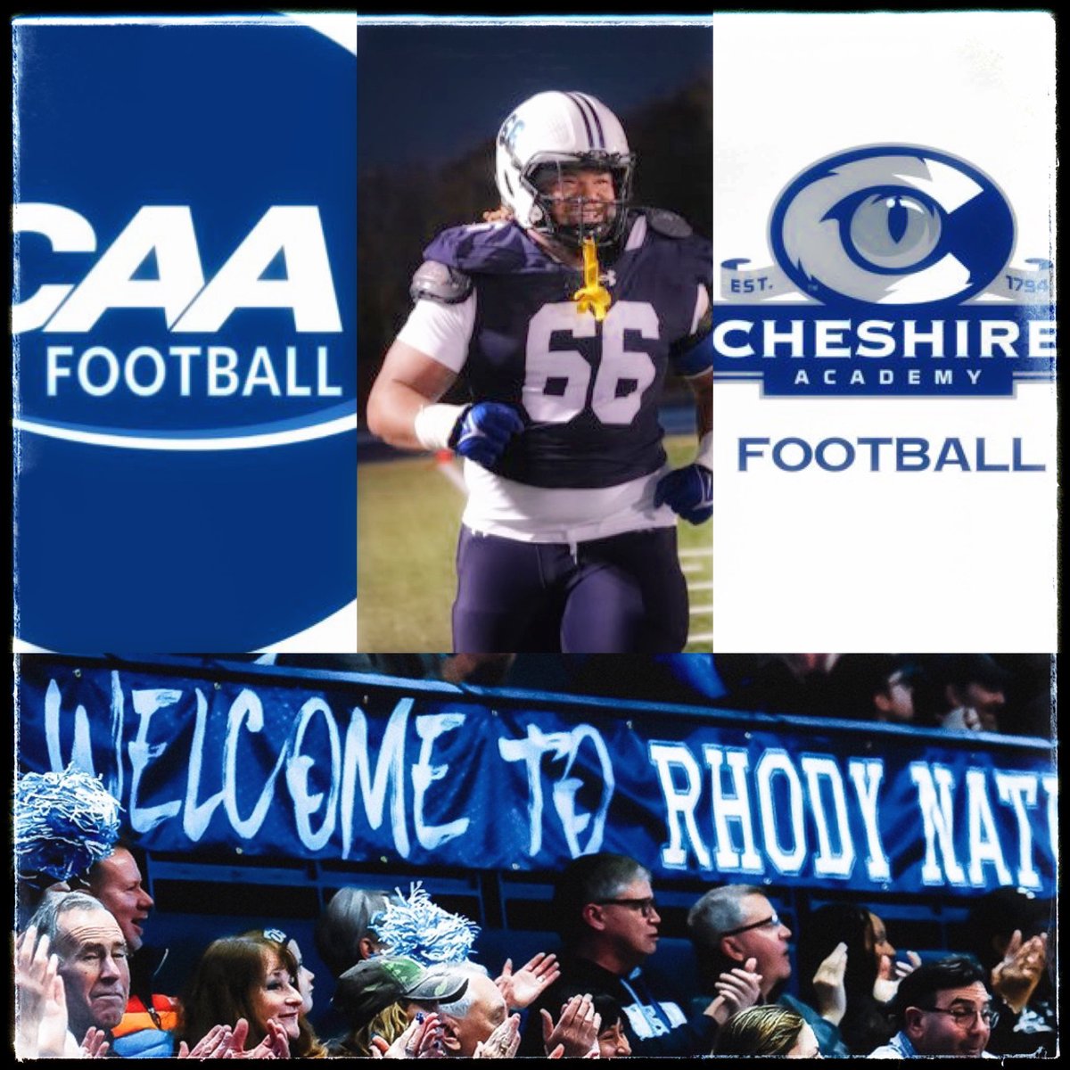 NE-Recruits (@ne6fb_recruits) on Twitter photo 🎉C O M M I T M E N T 🎉
Congrats to <a href="/CAcatsFB1794/">Cheshire Academy Football</a>’s 6’1 288 DL <a href="/KhamariB_66/">Khamari Brown</a> who’ll soon be joining Rhody Nation (<a href="/RhodyFootball/">Rhody Football</a>)‼️
#nepsac🏈 #NEPrepConf 🎉C O M M I T M E N T 🎉
Congrats to <a href="/CAcatsFB1794/">Cheshire Academy Football</a>’s 6’1 288 DL <a href="/KhamariB_66/">Khamari Brown</a> who’ll soon be joining Rhody Nation (<a href="/RhodyFootball/">Rhody Football</a>)‼️
#nepsac🏈 #NEPrepConf