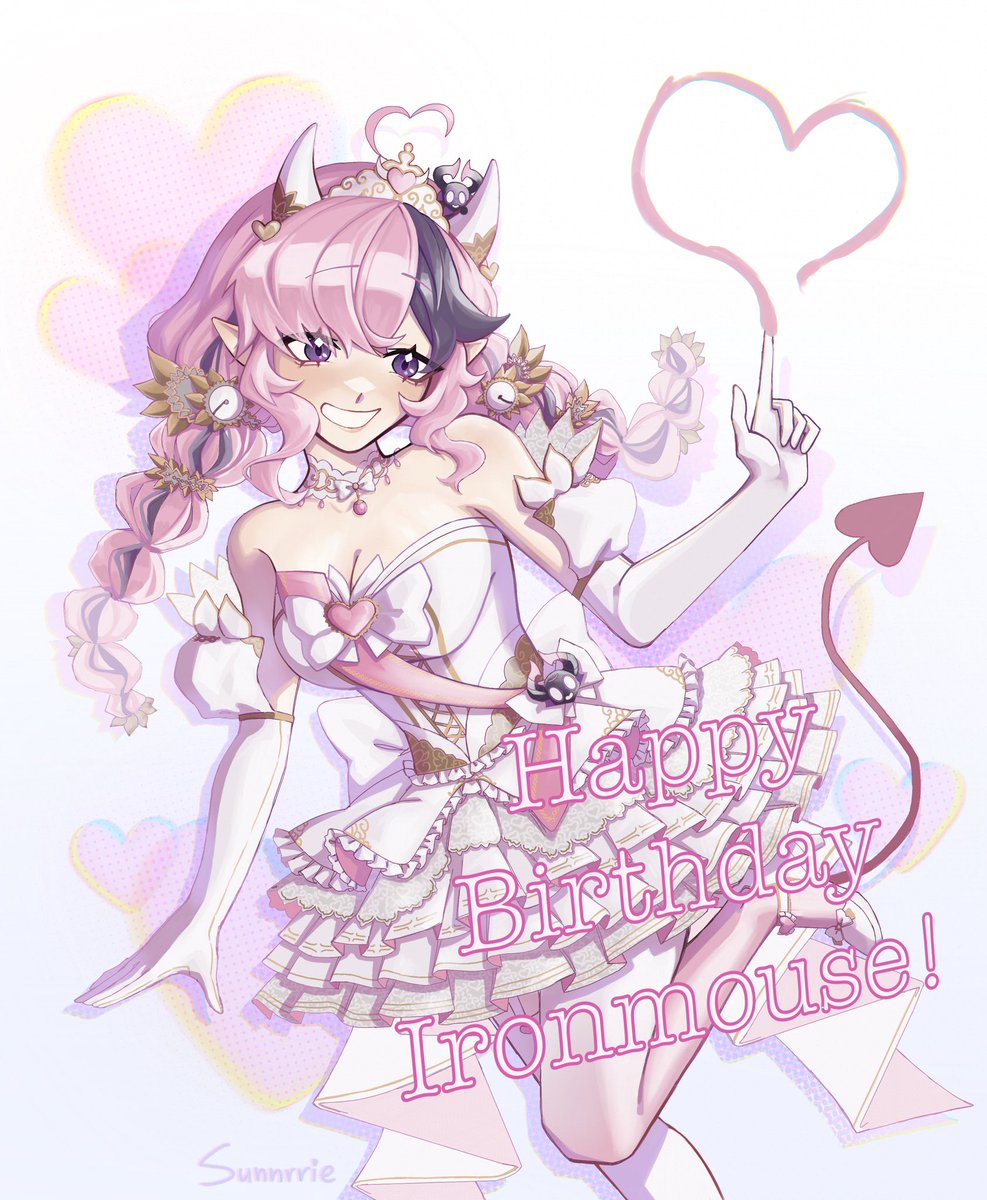 Happy Birthday Ironmouse!💖💖💖💖

#ironmouseart #art #fanart #illustration #Vtuber #VShojo