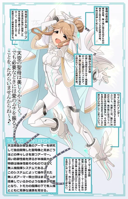 #目撃ミリオンアーマー
孤児院のやさしい聖母様の天空橋朋花です。 