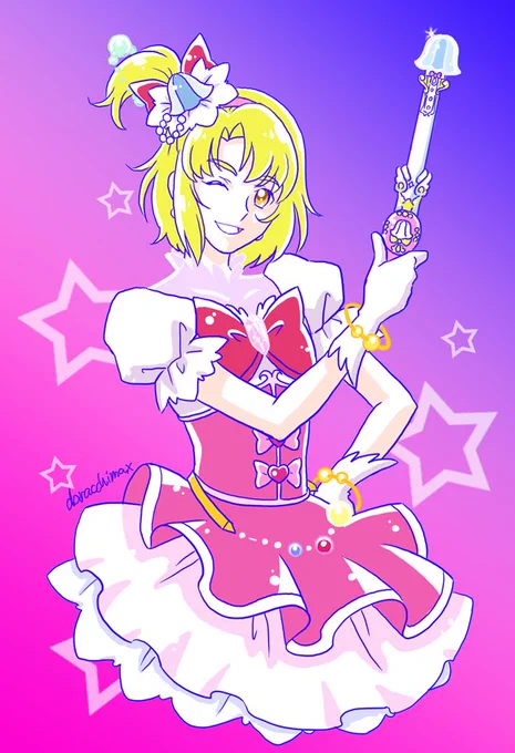 まほプリのマトモな過去絵がない事に気づいた 