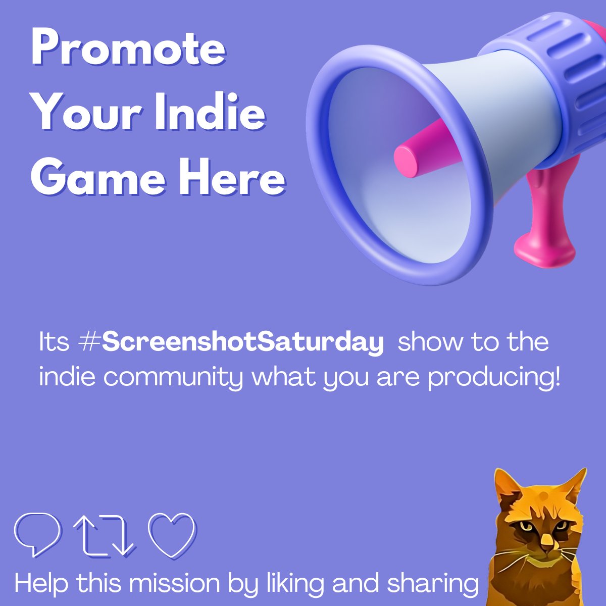 gingercat_games's tweet photo. 🌟It's #ScreenshotSaturday, show your #indiegame here🌟

❤️ Like
🔁 Repost
✅ Follow

🐈Cozy Game with Kittys? Available on Steam❤️: 
https://t.co/brEVNeMMxI

#gamedev #indiedev #gamedesign #indiegames #indiegamedev #gamedevelopment #gaming #game