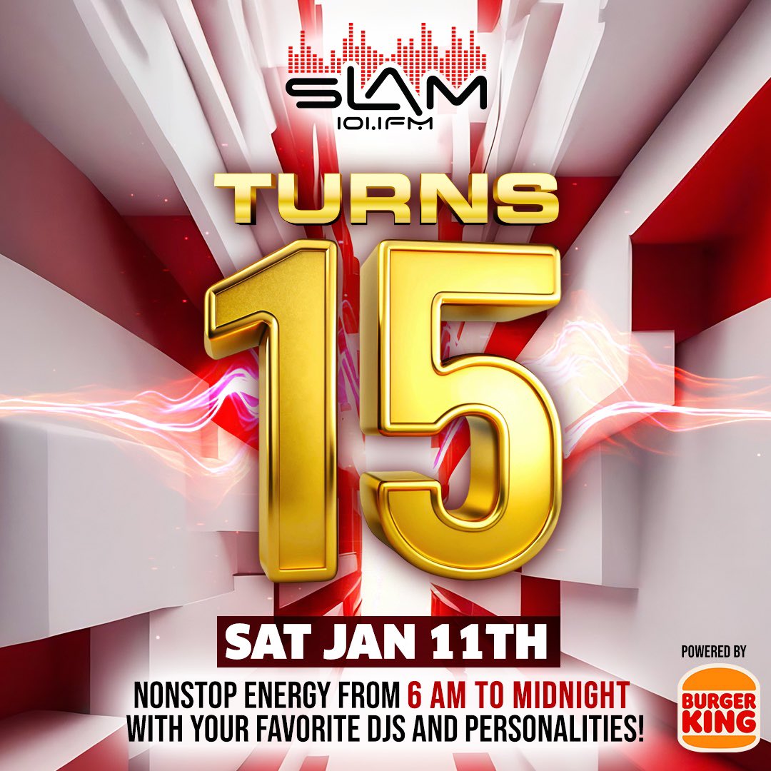 SLAM 101.1 FM tweet media