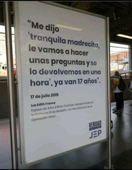 A las mamás buscadoras les han dicho locas, putas y guerrilleras durante mas de 20 años y nunca desfallecieron.

¿Creen que porque cuatro odiadores uribistas me digan lo mismo por un trino voy a desfallecer?

#LaEscombrera 
#HastaQueAparezcan