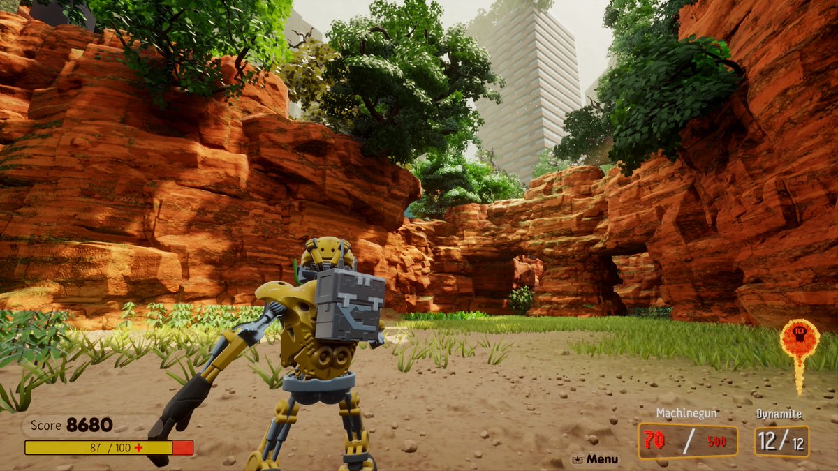 I changed the texture of the rocks in Machine Head again. #MadeInDreams