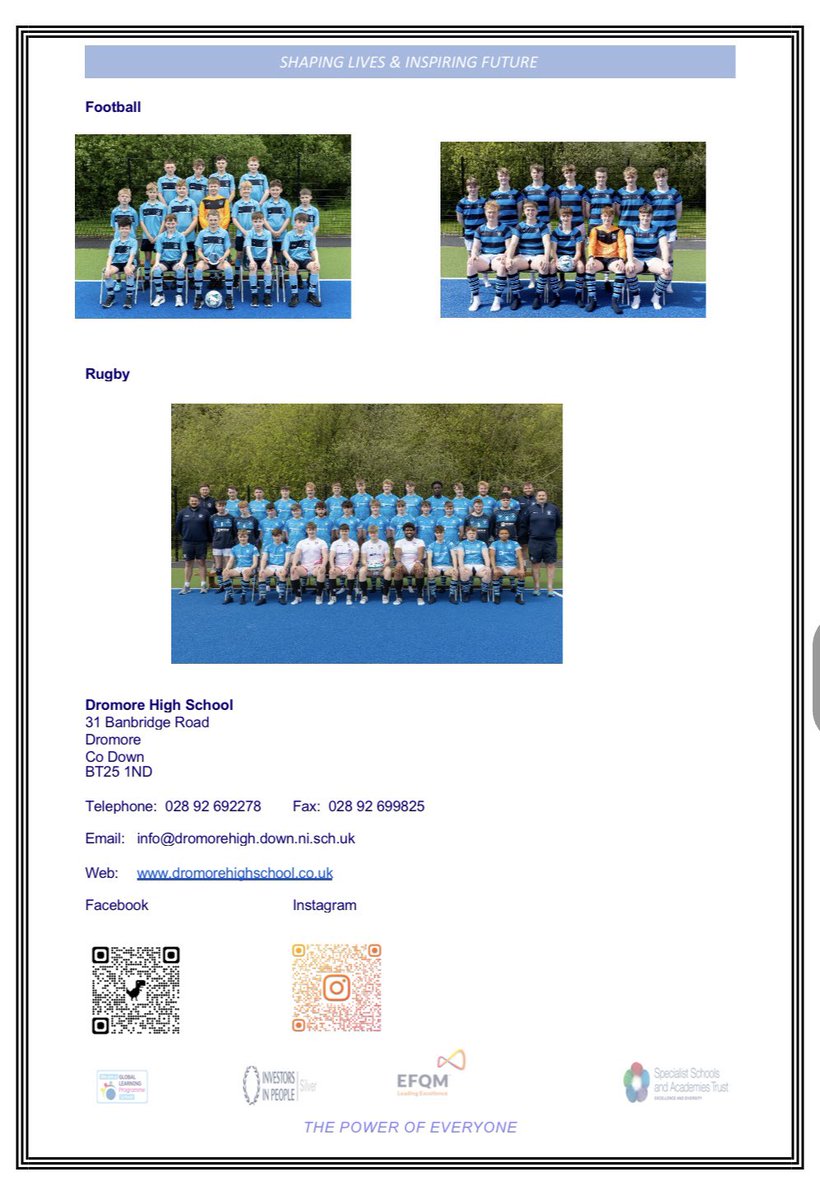 Dromore High tweet media