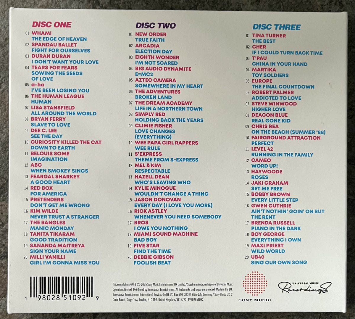 ‘80s Later’ - a great new <a href="/UMG/">Universal Music Group</a> compilation! Features some lesser known tracks that aren’t usually featured. Which track is your favourite, or what else would you have included?