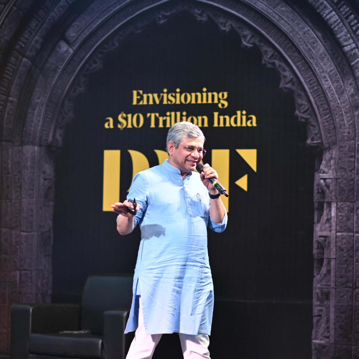 Live now with Hon. <a href="/AshwiniVaishnaw/">Ashwini Vaishnaw</a> Ji, Union Minister of Railways, Electronics, and Information Technology! Delving into his journey from IAS to industry and his vision for transforming India’s infrastructure and tech landscape. Don’t miss this insightful session! 

<a href="/DeoSahil/">Sahil Deo</a>