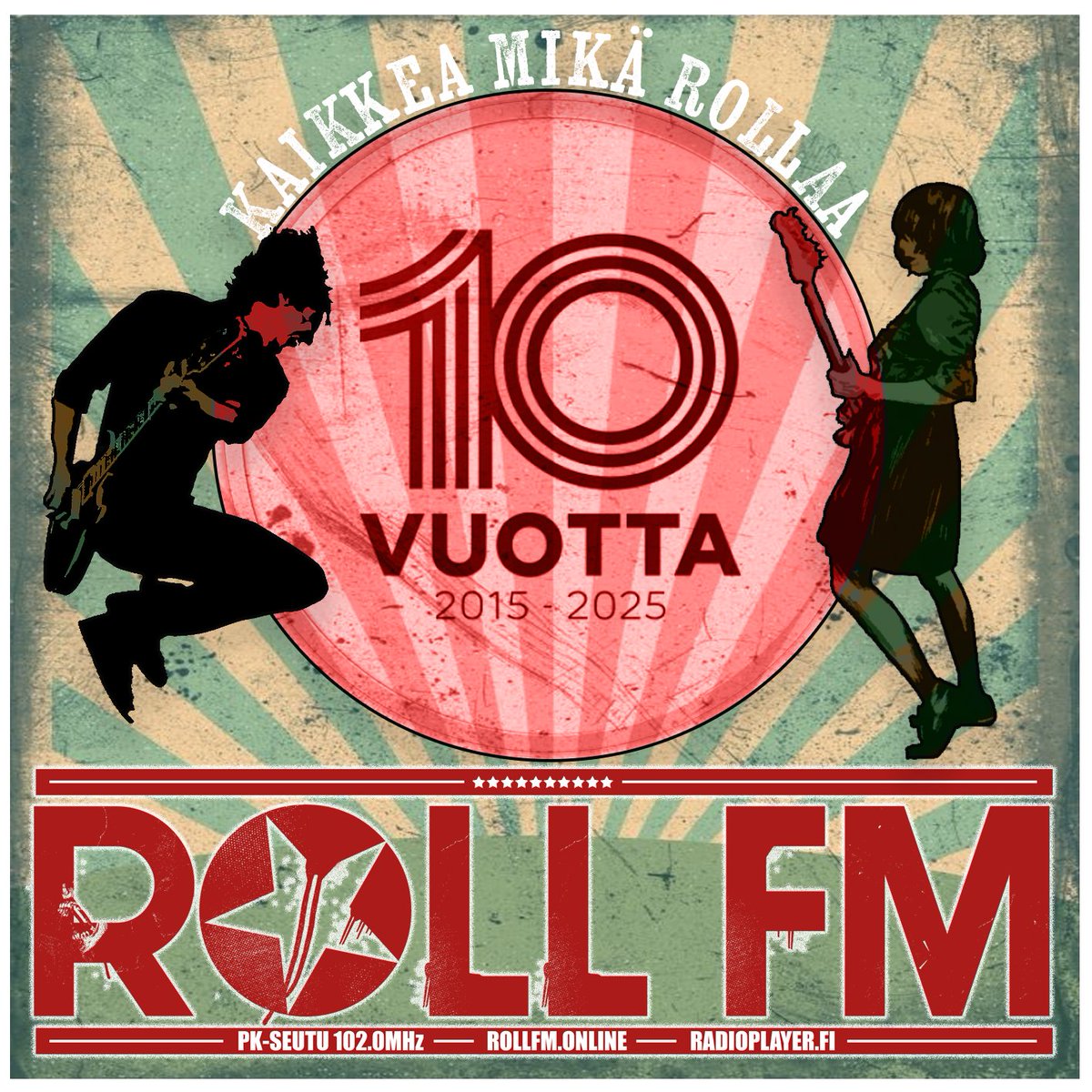 NurmiRepa's tweet photo. Hei!
Tiesithän, että pääkaupunkiseudulla pauhaa taas seuraavat kaksi kuukautta erittäin varteenotettava radiokanava Roll Fm. Moni tykkää, että sieltä tulee parasta musaa, jota voit radiosta kuulla. Tsekkaa itse: Roll Fm 102,mhz ja/tai radioplayer https://t.co/kGqmi7EguU