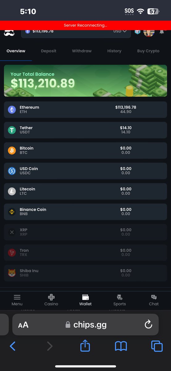 DixieNorm_us's tweet photo. @StakeUsa i hit something similar on another casinos site unfortunately……wish i’d have hit it on stake, they insta banned me…..so here’s to hoping i can find that luck on stake 🍻 

oh, and to everyone else….avoid @chipsgg at all costs https://t.co/KiD7FTvI8a