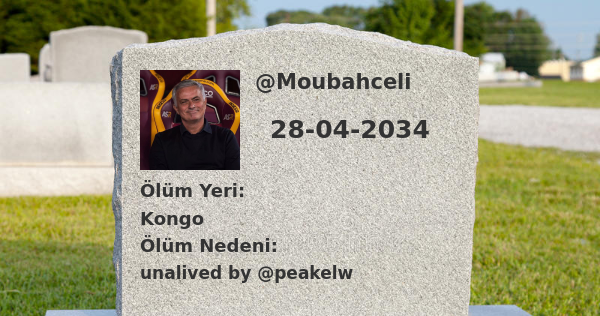 Bu nasıl ve ne zaman öleceğim

⠀➡️ infinityweet.me/time-of-death?…