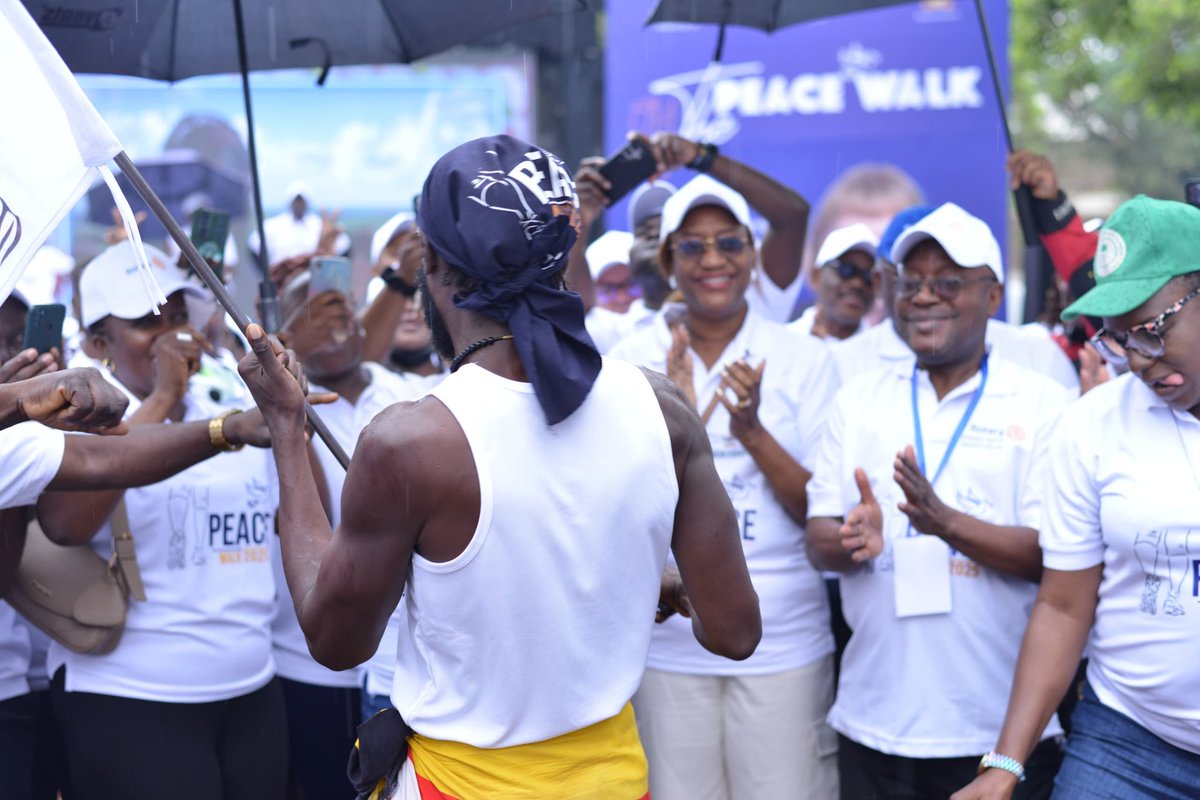 HonMikeSebalu_'s tweet photo. Together, we walked for a brighter tomorrow. Thank you to each participant for showing that through collective action, we can create lasting change.
#RotaryPeaceWalk https://t.co/FwgO3QcRtj