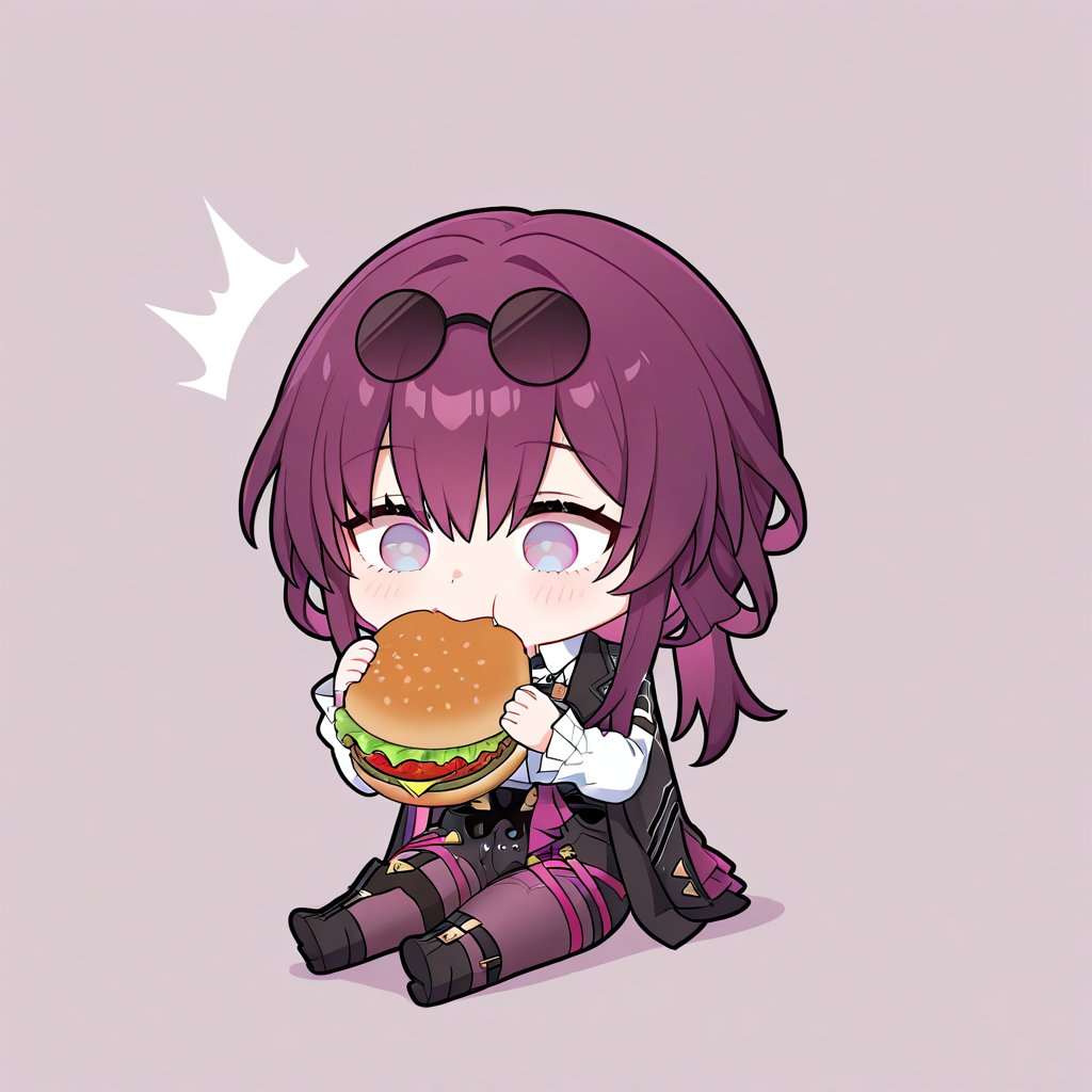 im_Donxd's tweet photo. Chibi Kafka eating a burger art
Have a nice day!🩷🍔❕

#pixai #Kafka https://t.co/XDEhDRSYMk