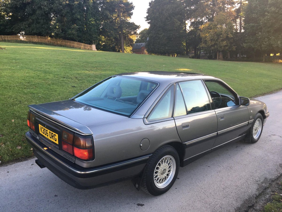 gsmales's tweet image. Saturday’s Autotrader spot is this 1993 Vauxhall Senator CD 3.0 24v Manual. From all the ‘mainstream’ manufacturers at the time, this was the closest to matching the German ‘premiums’. With a Dual Ram engine and 146 mph, it was a favourite with the police. #Vauxhall #ClassicCars