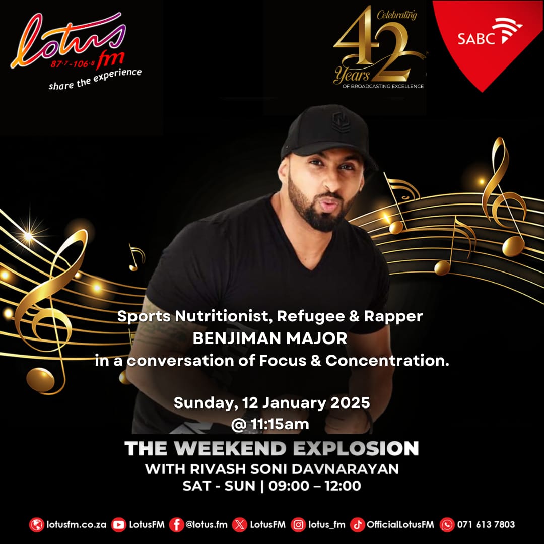Lotusfm's tweet photo. Catch TWO powerpacked interviews with Rivash Soni Davnarayan tomorrow on the weekend explosion!

#LotusFM
#RivashSoniDavnarayan
#ShareTheExperience
#TheWeekendExplosion
#VentureBus
#LivingLifeAsAMinimalist https://t.co/fnv7NkHFnG
